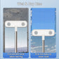 Cleaning Brush with Telescopic Rod for Window Screens