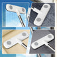 Cleaning Brush with Telescopic Rod for Window Screens