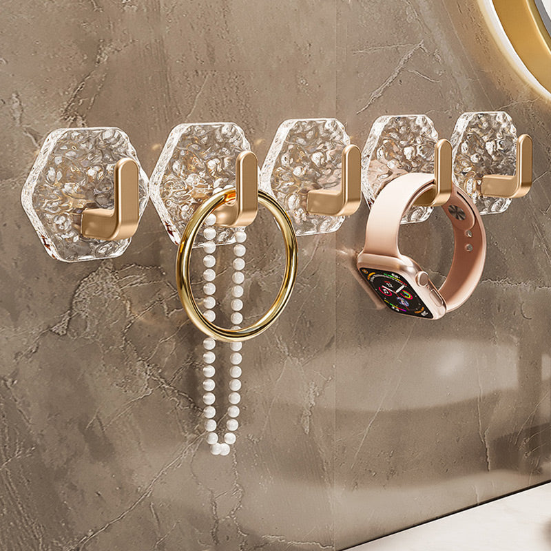🔩🏠 Zelfklevende L-Vorm Haken (5 stuks) – Sterk, Waterbestendig & Zonder Boren