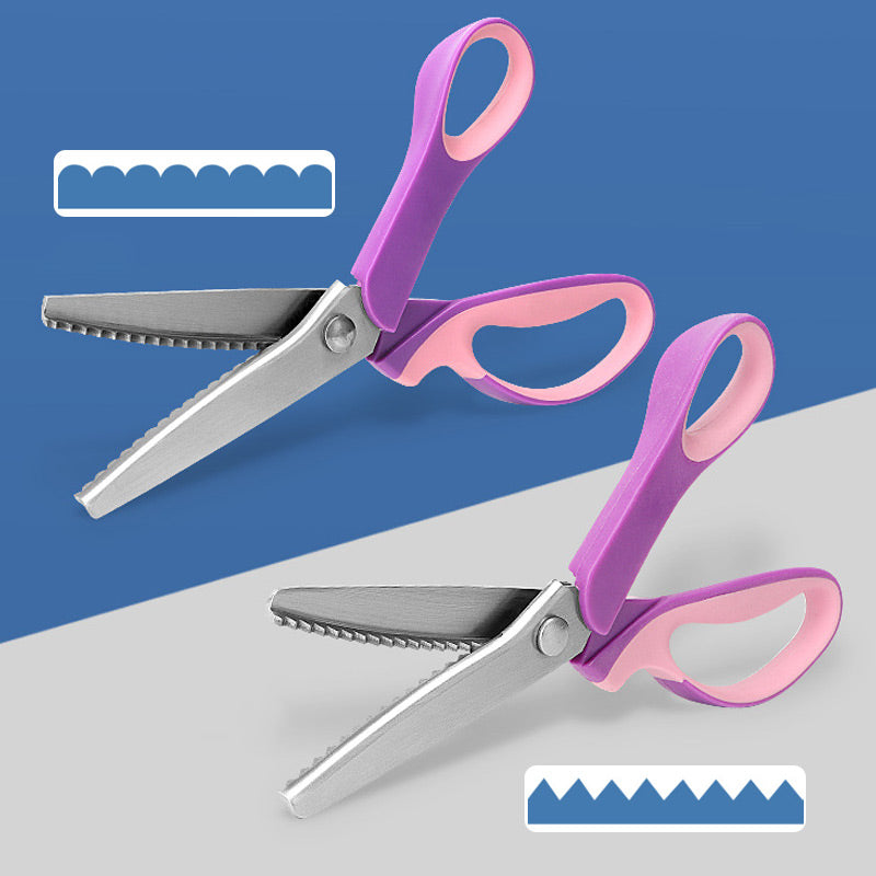 ✂️🔥 50% KORTING! Knip élke stof zonder rafelen – zigzag in één beweging. Dé schaar die naaisters, knutselaars én hobbykoks in heel Europa gebruiken!