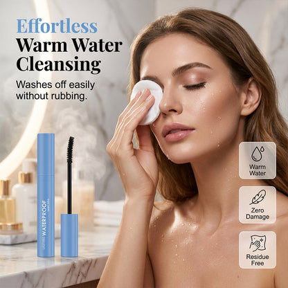 ❄️Zomerfresh 50% Korting!🖤Waterproof Lash Mascara – Klontvrije Mascara voor Lengte, Volume & All-Day Lift