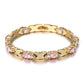 Modieuze magnetische armband met strass-steentjes