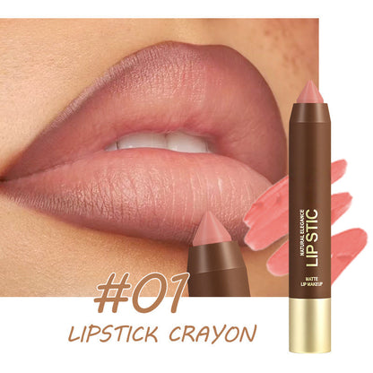 💋💄 50% KORTING! Aanbrengen, deppen, en je lippen blijven de hele dag fluweelzacht mat. Deze lip crayon smelt op je mond, maar geeft geen krimp – geen vlek op je koffiekopje, geen smudge na een zoen. Perfectie die blijft zitten.