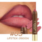 💋💄 50% KORTING! Aanbrengen, deppen, en je lippen blijven de hele dag fluweelzacht mat. Deze lip crayon smelt op je mond, maar geeft geen krimp – geen vlek op je koffiekopje, geen smudge na een zoen. Perfectie die blijft zitten.