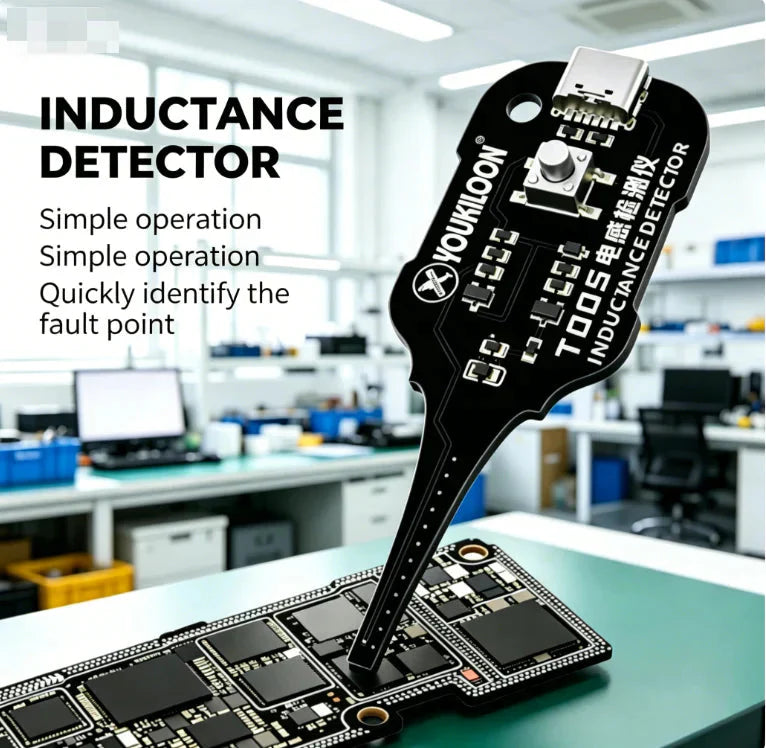 🌞Fris De Lente In Met 50% Korting!⚡In-Circuit Inductie Detector - Snelle Moederbord Diagnose Tool - Contactloze Spoeltester voor Elektronica Reparatie - Type-C