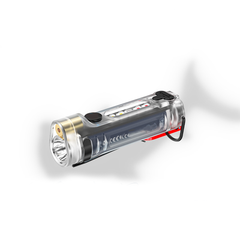 Multifunctionele Oplaadbare Mini Sleutelhanger Zaklamp