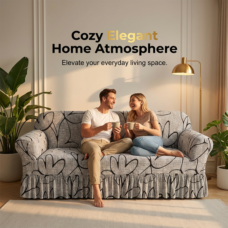 🔥🤗Universele, rekbare, nauwsluitende bankhoes
