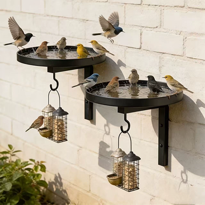 🐦💧 50% KORTING! Wandgemonteerde metalen vogelvoeder – weerbestendig, eenvoudig schoon te maken & ideaal voor tuin, balkon & terras 🌿
