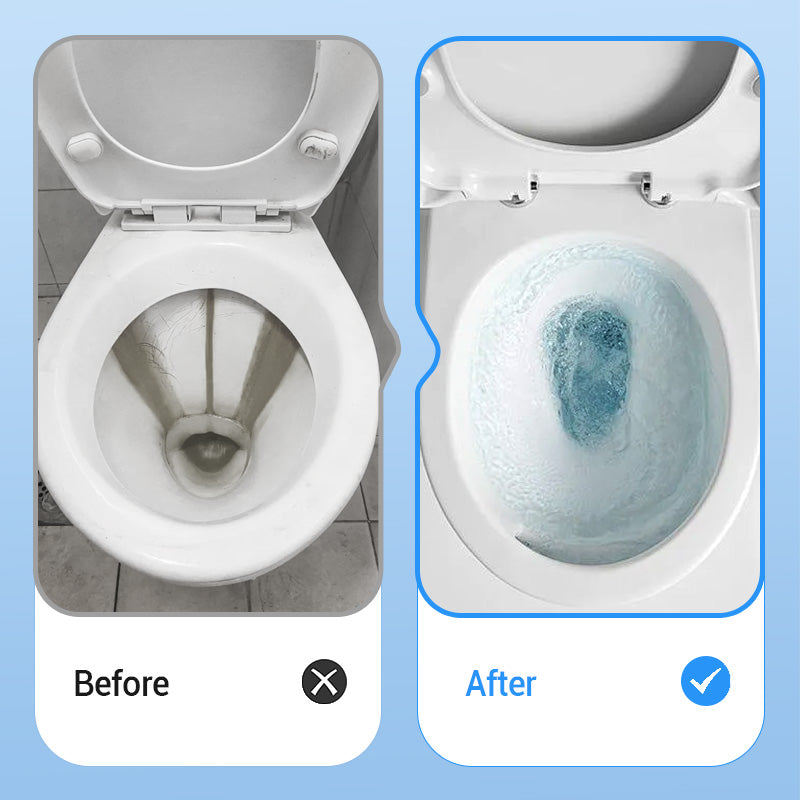 Ophangbare toiletborstel voor dieptereiniging