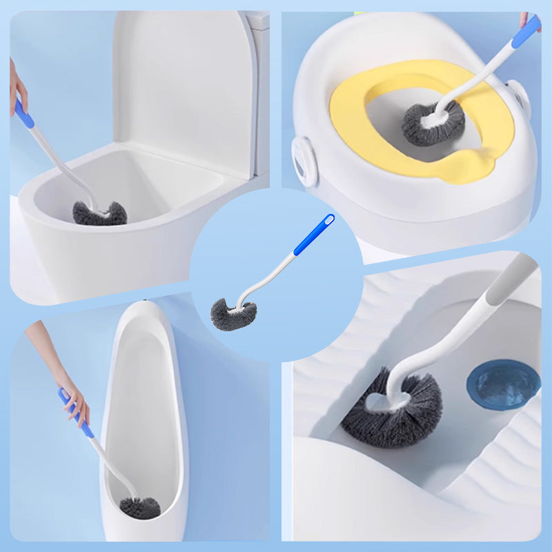 Ophangbare toiletborstel voor dieptereiniging
