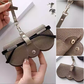🔥Tijdelijke aanbieding：1 kopen 1 gratis🎁（2 stuks）😎Zachte Leren Zonnebrillen Etui