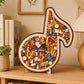 🎵 Houten Muziek Puzzel – Ontspanning, Plezier & Creatief Denken ✨