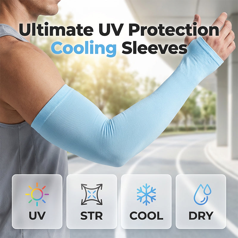 Unisex UV-beschermende, verkoelende armmouwen