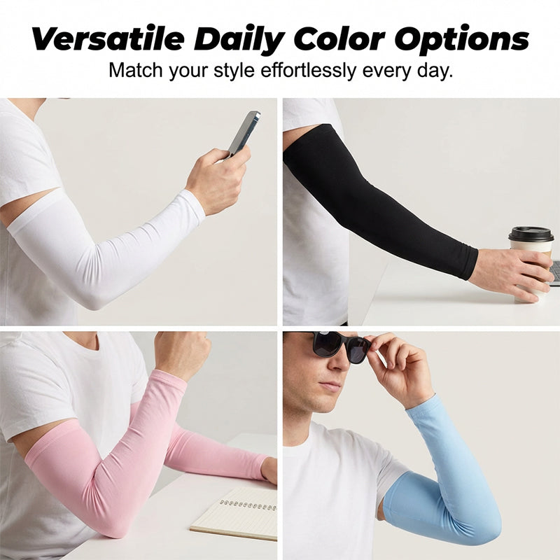 Unisex UV-beschermende, verkoelende armmouwen