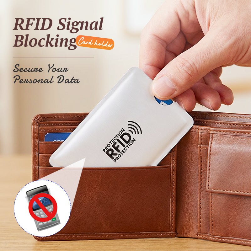 RFID-blokkerende hoesjes voor creditcards