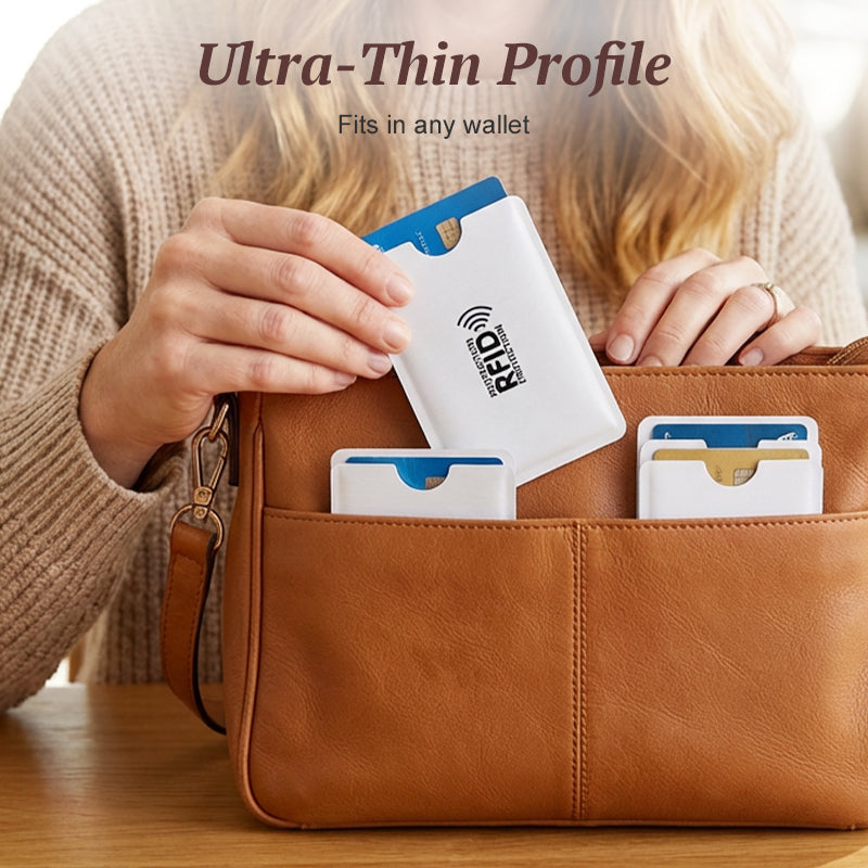 RFID-blokkerende hoesjes voor creditcards