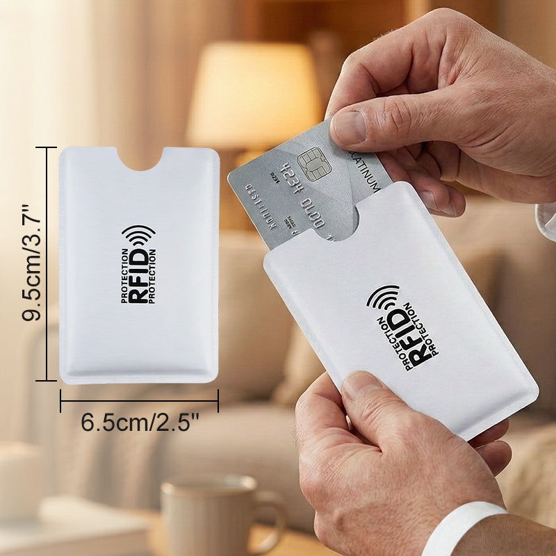 RFID-blokkerende hoesjes voor creditcards