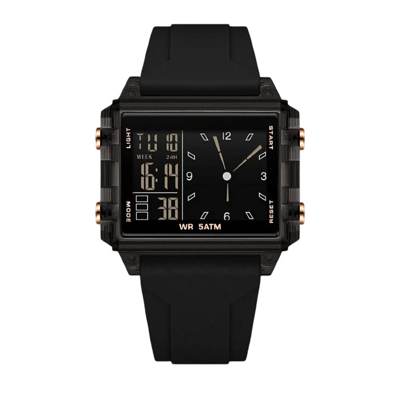💧 Waterdicht Transparant Digitaal Horloge – Modern Design met Duidelijk Display, Perfect voor Elke Gelegenheid ⏱️✨