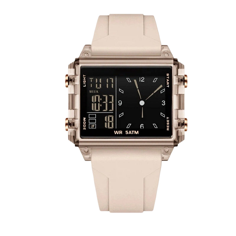 💧 Waterdicht Transparant Digitaal Horloge – Modern Design met Duidelijk Display, Perfect voor Elke Gelegenheid ⏱️✨
