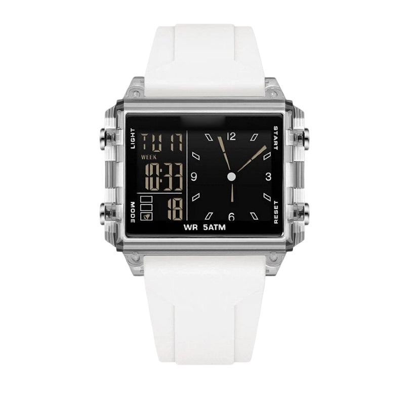 💧 Waterdicht Transparant Digitaal Horloge – Modern Design met Duidelijk Display, Perfect voor Elke Gelegenheid ⏱️✨