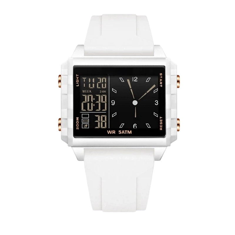 💧 Waterdicht Transparant Digitaal Horloge – Modern Design met Duidelijk Display, Perfect voor Elke Gelegenheid ⏱️✨
