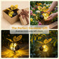 🐝 Buiten Hangend Zonne-energie Bij Licht - Het Perfecte Cadeau Voor Plantenliefhebbers, Mama's Of Iedereen Die Glimlacht❤️