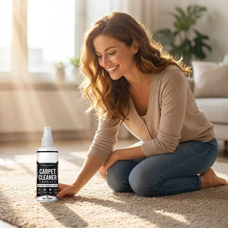 🎉Tijdelijke 50% Korting! 🧼✨ Vlekkenverwijderaar voor Tapijt & Bekleding | Geen Schrobben Nodig | Veilig voor Delicate Stoffen🌿🛋️