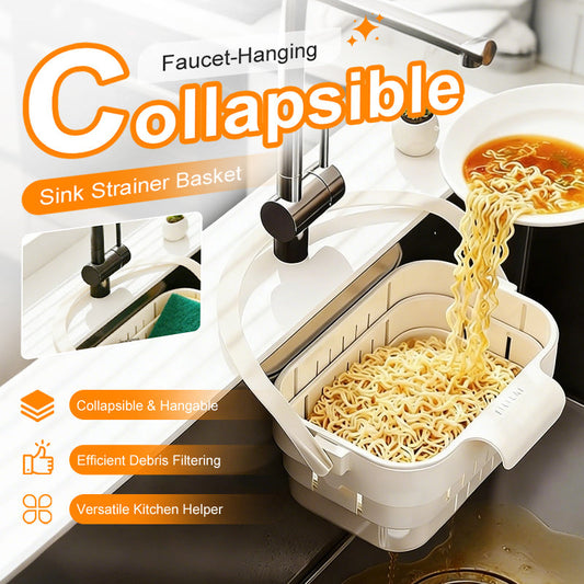 🧽 50% KORTING – Hangende Gootsteen Zeefmand – Houd Je Keuken Schoon & Netjes ✨
