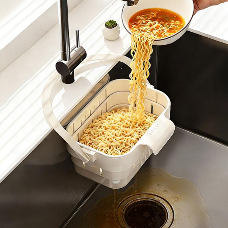 🧽 50% KORTING – Hangende Gootsteen Zeefmand – Houd Je Keuken Schoon & Netjes ✨