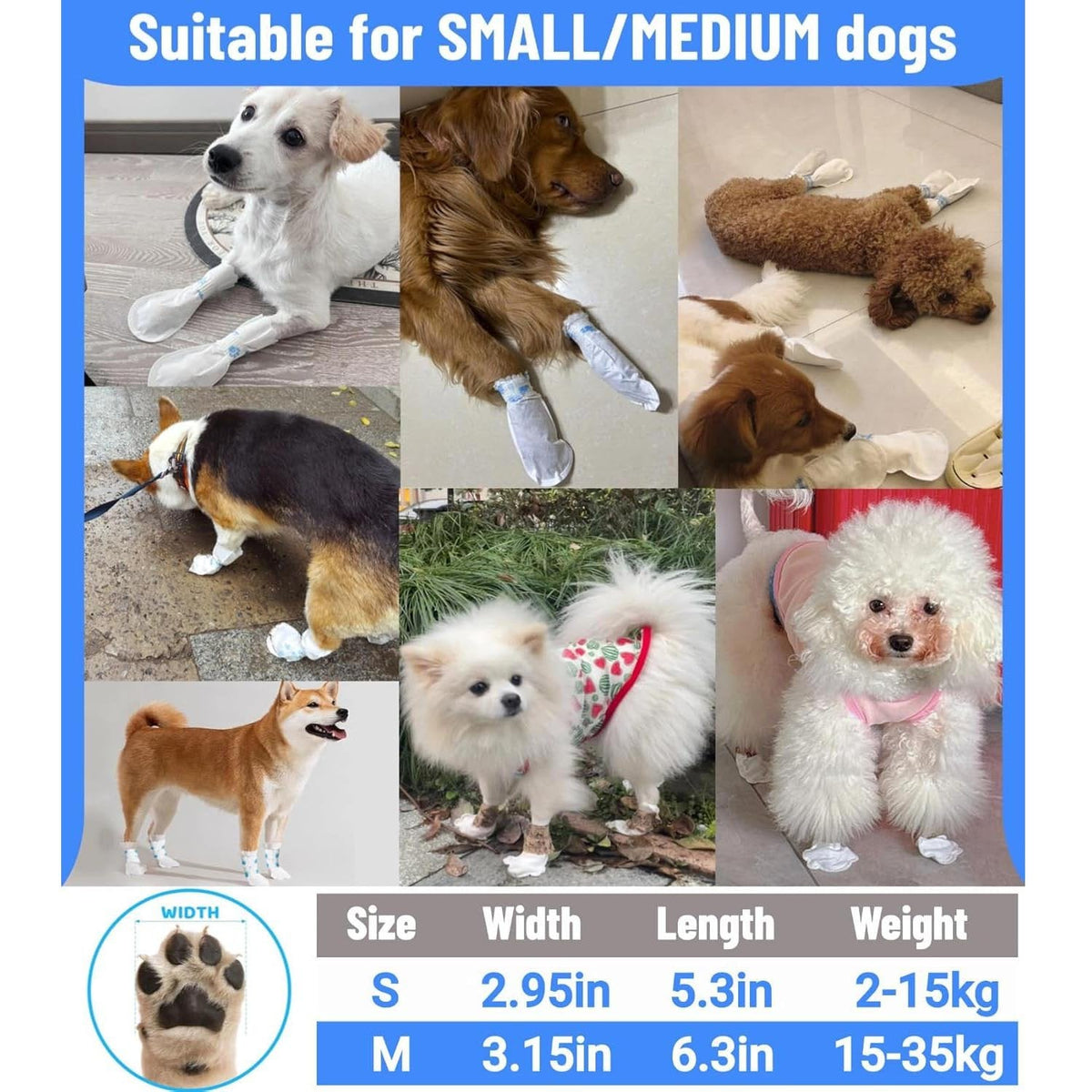 2 stuks waterafstotende pootbeschermers voor huisdieren – Bestseller 2026🐾