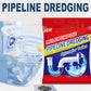 Multifunctioneel baggermiddel voor pijpleidingen, geschikt voor toiletten.