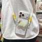 Cute Cartoon Animal Phone Back Clip with Lanyard