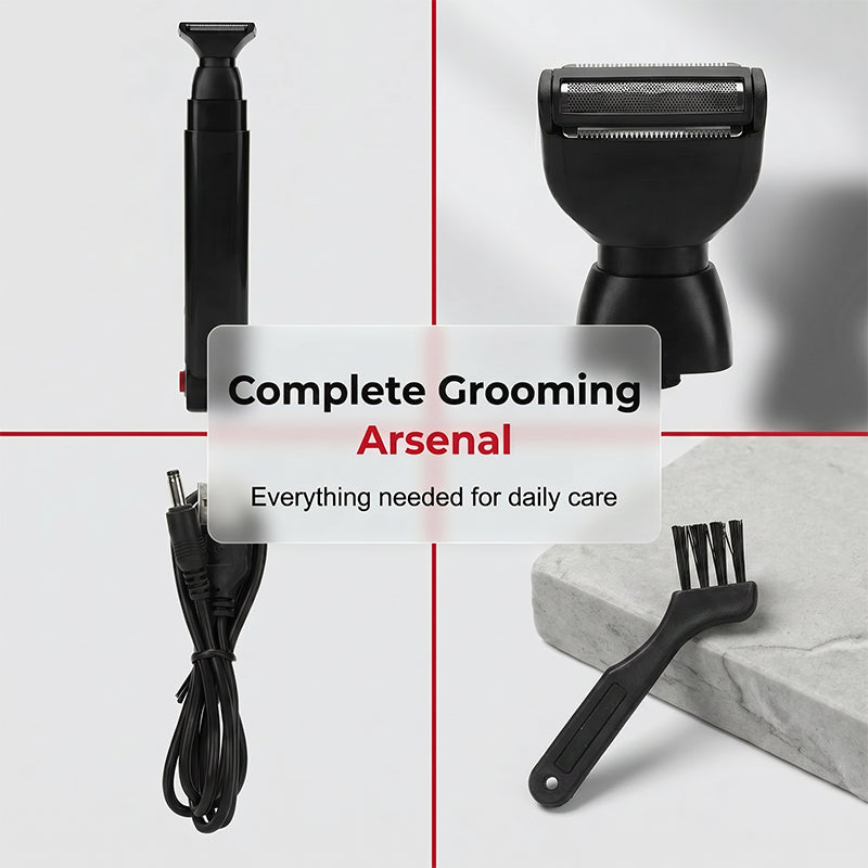 Body trimmer voor mannen, overal te bereiken