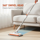 🧹 Handsfree platte mop met handig clipsysteem