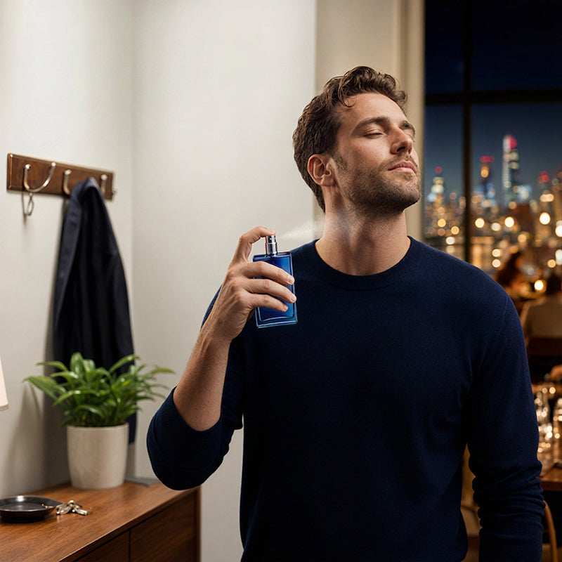 💗LAATSTE DAG UITVERKOOP 50% KORTING⚡MEER DAN 50.000 VERKOCHT💕Eau de Parfum voor mannen 90 ml | Langdurig frisse citrus- en aquatische parfumspray | Luxe Arabische geur voor hem | Het beste parfumcadeau voor mannen | Mannelijke geur voor dagelijks geb