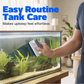 🐠 Magnetische aquariumglasreiniger – reinigt glas zonder natte handen, geschikt voor zowel binnen- als buitenkant.
