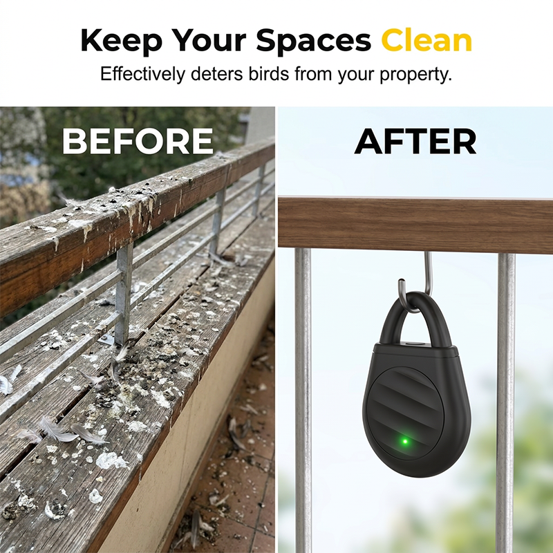 🐦💥 50% KORTING! Alsof je een onzichtbaar ultrasoon schild om je terras spant dat elke vogel, sprinkhaan en plaagdier in 1 seconde verjaagt! Geen gif, geen lawaai – alleen rust aan je sleutelbos.