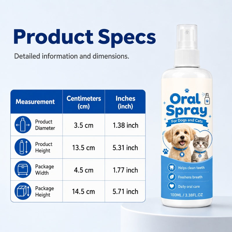 Huisdier Mondverzorgingsspray 100ml