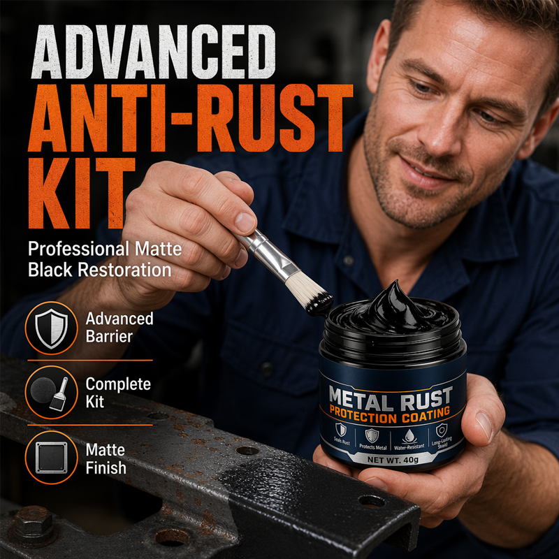 Metaalroestbescherming Zwarte reparatiepasta