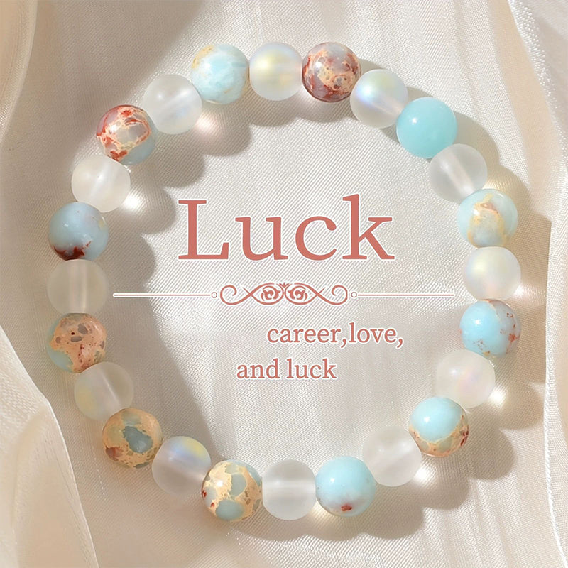💎🍀 50% KORTING! Stop met wachten op geluk! Deze natuurstenen armband met echte kristallen brengt rijkdom, rust en goede vibes – en ziet er ook nog eens uit als een meesterwerk om je pols.