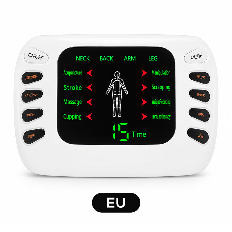 💆‍♀️🔥 50% KORTING! Stop met het slepen van je vermoeide lijf! Deze 2-zone compacte pulsmasseur jaagt je doorbloeding aan, smelt spanning weg en geeft je dat strakke gevoel terug – geen fysio, geen gedoe.