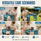 💥【50% OFF】🔥 Verzorgingsbed voor Kleine Honden | Stabiel & Comfortabel, Minder Gefriemel | Afneembaar, Makkelijk Op Te Bergen | Ademend Steunvlak | Krasbestendige Fixatie | 2-in-1: Tafel & Hangmat |60x33x40cm | Voor Nagels Knippen/Wassen/Borstelen 🐾