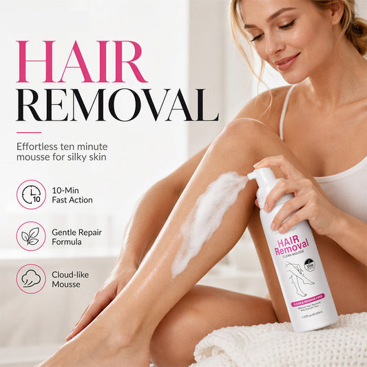 🧴✨ 50% OFF! Zachte ontharingsmousse – snelle resultaten, hydraterende formule, en een fluweelzachte textuur die je huid zijdezacht achterlaat!