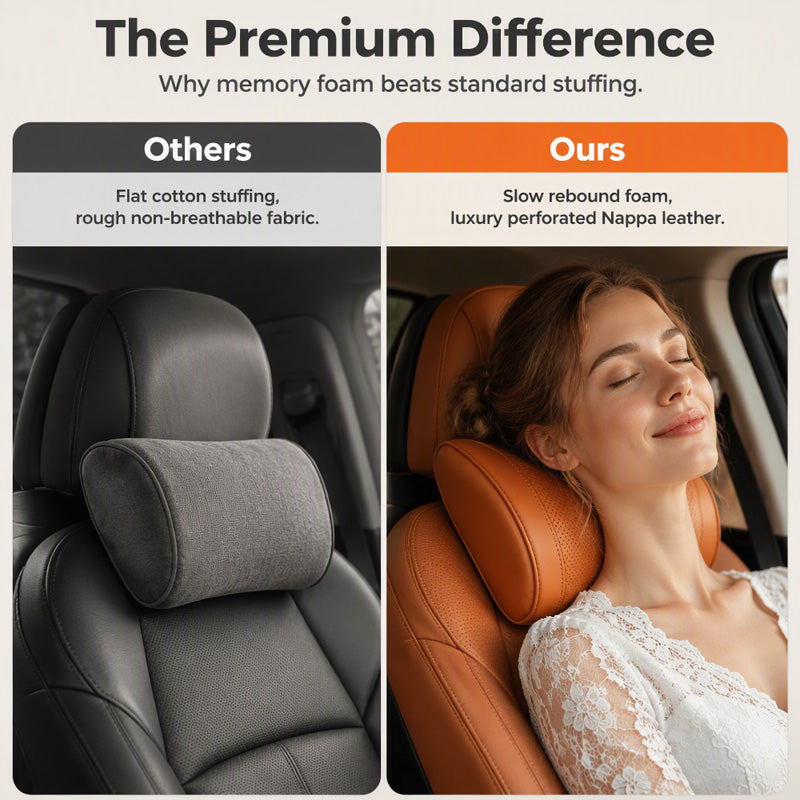 Universeel Memory Foam Auto Hoofdsteunkussen Nekkussen