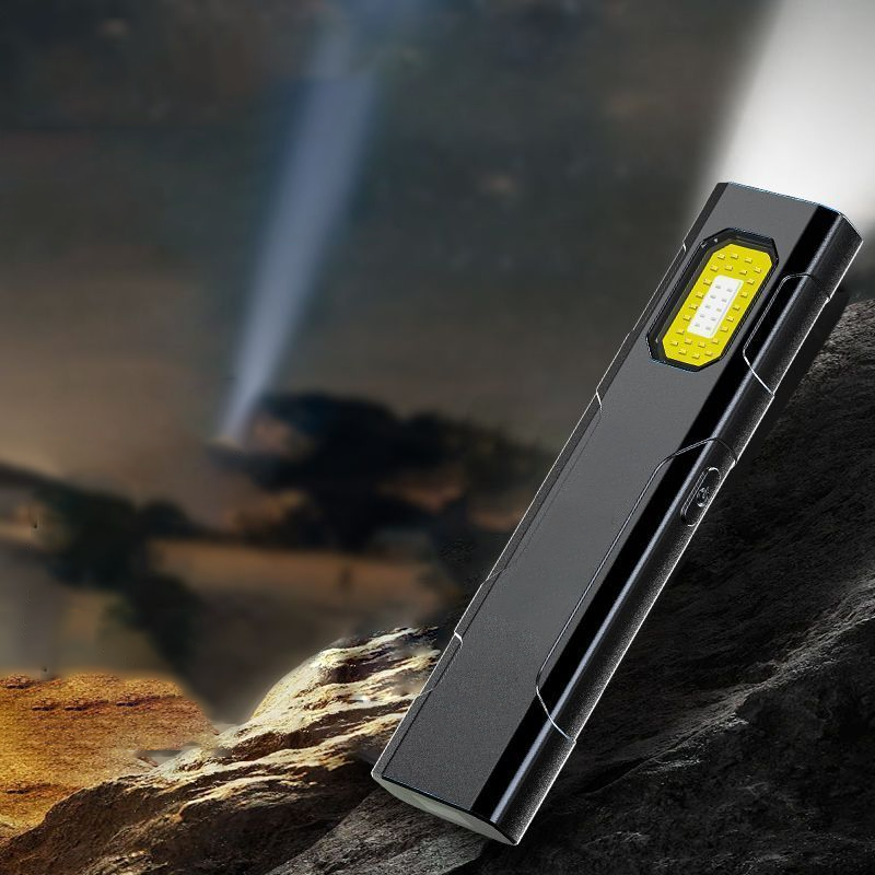 ⚡ 1+1 GRATIS! Draaibare Magnetische Werklamp – Krachtige LED Verlichting, 360° Draaibaar, Ideaal voor Donkere Hoeken 🧲💪