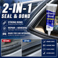 🚗NU 50% KORTING! Auto Deur Rubber Afdichtingslijm – 2-in-1 Afdichten & Hechten Automotive Reparatielijm, Herstelt Rubber Strip Gaten, Scheuren & Los Trim voor Auto Interieur Onderdelen
