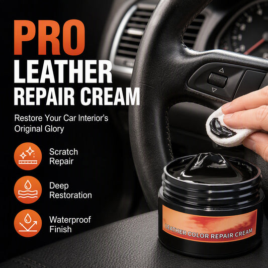 🔥 Multifunctionele Auto Interieur Reparatiepasta – Watergebaseerde Was met Diepe Kleurherstel – Ideaal voor Leder, Kunststof & Dashboard Krassen 🚗🛡️