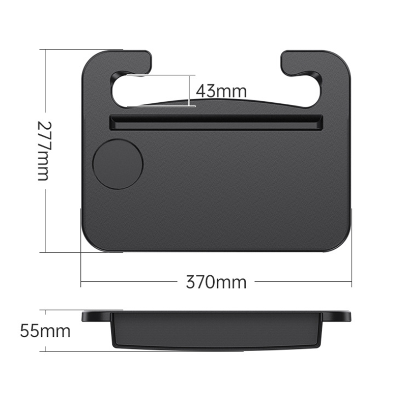 2-in-1 Autostuurtafel & stoelopening-organizer