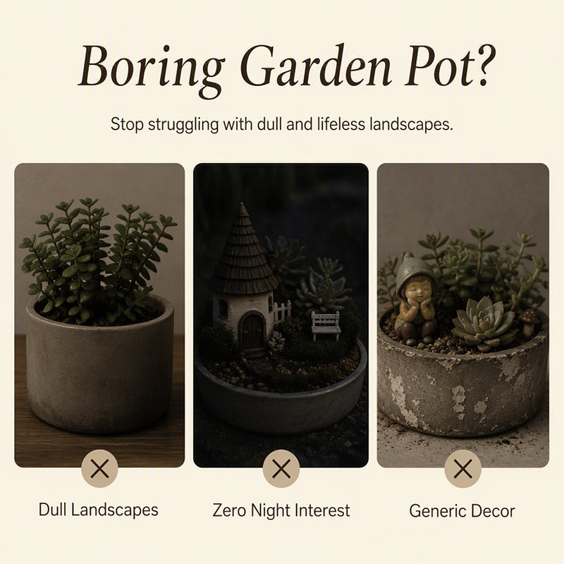 🌿✨ 50% KORTING! Nooit meer een donkere tuin – deze oplichtende plantenpaaltjes geven 7 kleuren magische glow, zónder stroom! Stevige ijzeren haken, prachtig hars. Tover je planten om tot sprookjeslampjes!
