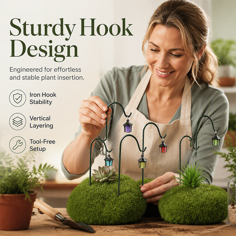 🌿✨ 50% KORTING! Nooit meer een donkere tuin – deze oplichtende plantenpaaltjes geven 7 kleuren magische glow, zónder stroom! Stevige ijzeren haken, prachtig hars. Tover je planten om tot sprookjeslampjes!